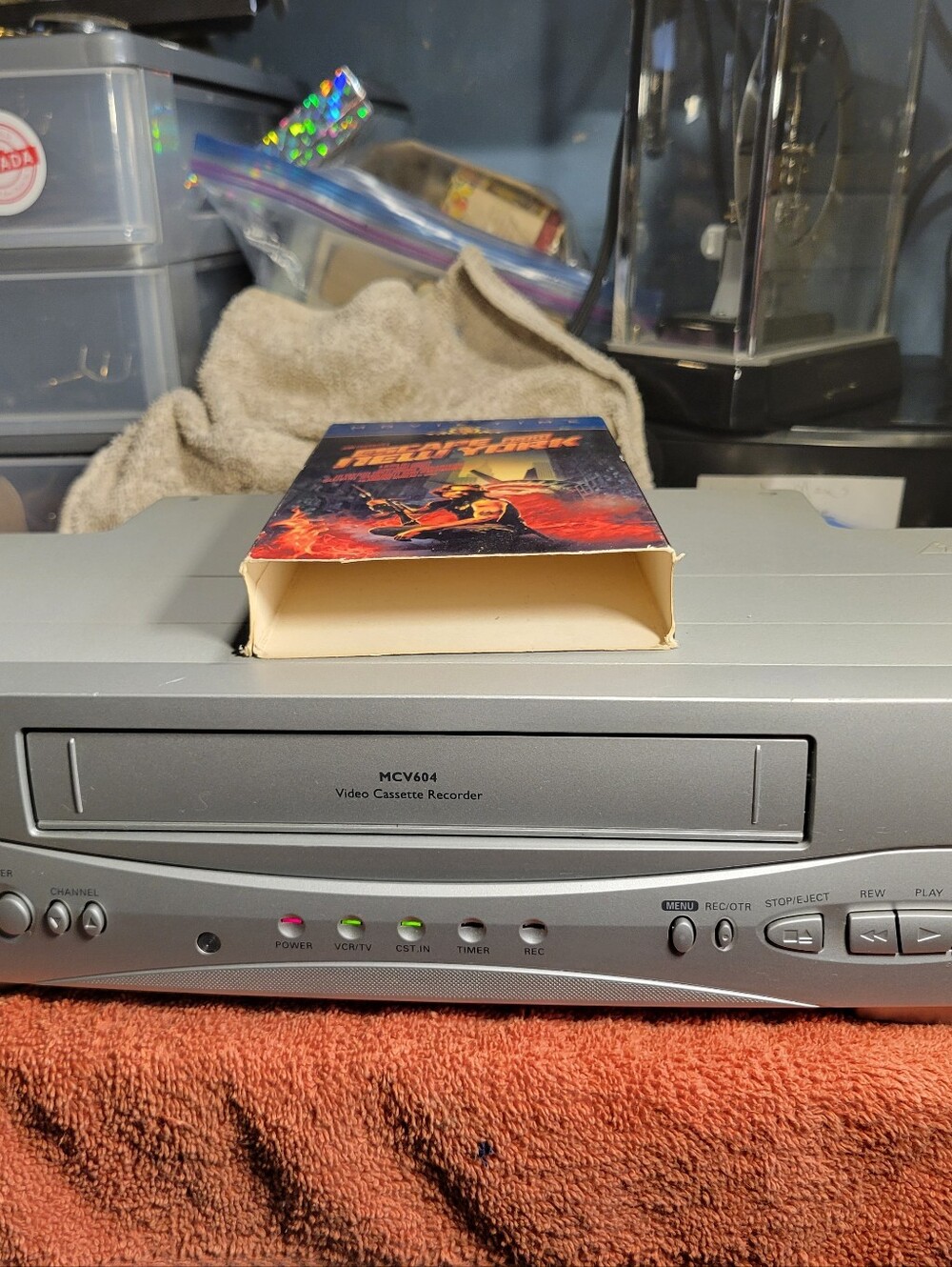 Magnavox MCV604 4-Head Hi-Fi VCR, works great.